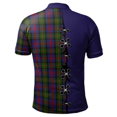 Clan MacLennan Tartan Polo Shirt - Lion Rampant And Celtic Thistle Style ZR75 MacLennan Tartan Tartan Polo