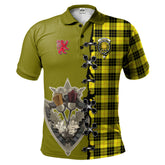 Clan MacLeod of Lewis Modern Tartan Polo Shirt - Lion Rampant And Celtic Thistle Style XN56 MacLeod of Lewis Modern Tartan Tartan Polo