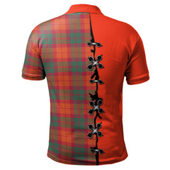 Clan MacNab Ancient Tartan Polo Shirt - Lion Rampant And Celtic Thistle Style TY95 MacNab Ancient Tartan Tartan Polo