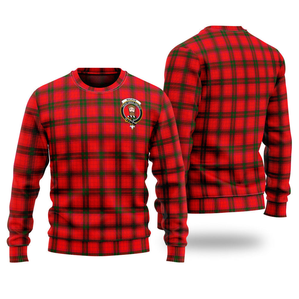 Clan MacNab Modern Tartan Christmas Ugly Sweater JV31 MacNab Modern Tartan Tartan Sweater