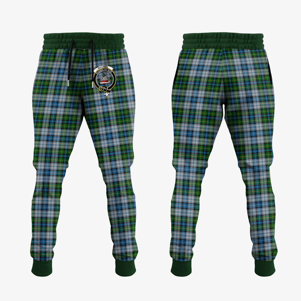 Clan MacNeil Dress Tartan Crest Jogger Sweatpants UG97 Clan MacNeil / MacNeill Tartan Today