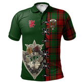Clan MacPhail Tartan Polo Shirt - Lion Rampant And Celtic Thistle Style JB92 MacPhail Tartan Tartan Polo