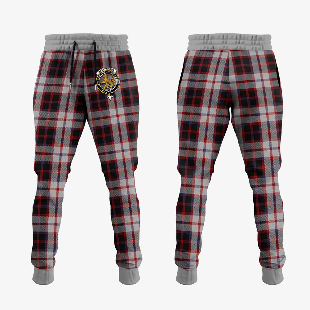 Clan MacPherson Tartan Crest Jogger Sweatpants HD54 Clan MacPherson Tartan Today