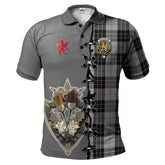 Clan MacPherson Dress Tartan Polo Shirt - Lion Rampant And Celtic Thistle Style LZ71 MacPherson Dress Tartan Tartan Polo