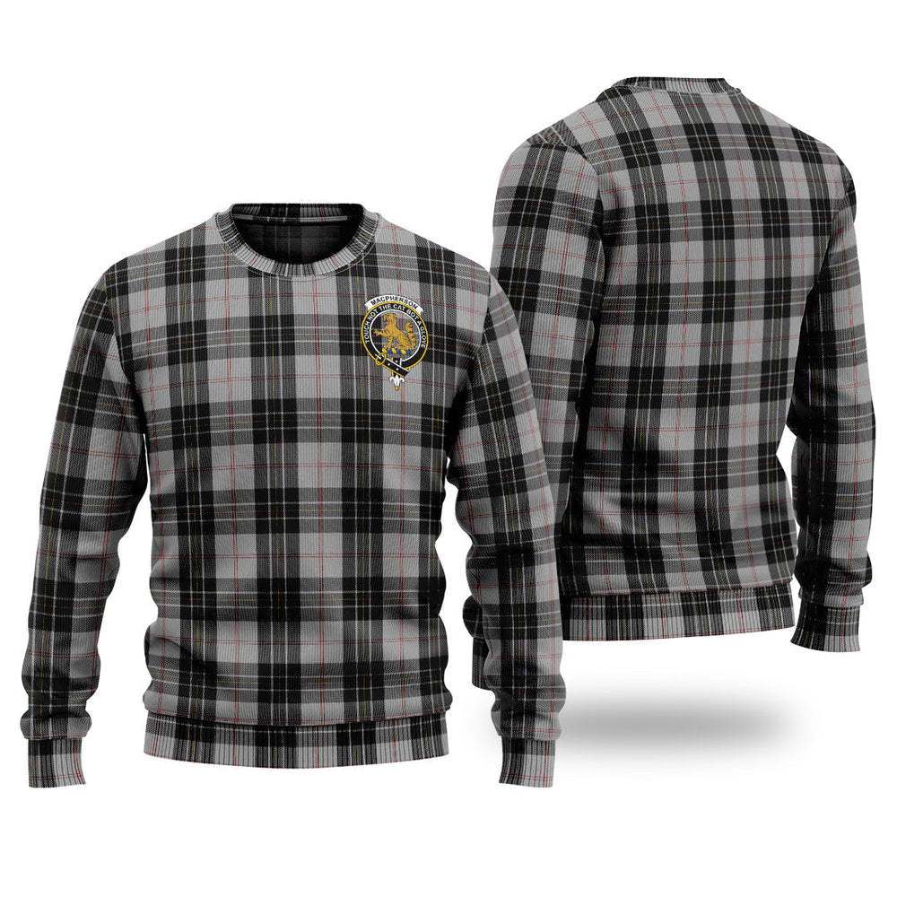 Clan MacPherson Dress Tartan Christmas Ugly Sweater DV35 MacPherson Dress Tartan Tartan Sweater