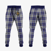Clan MacPherson Dress Blue Tartan Crest Jogger Sweatpants XB36 Clan MacPherson Tartan Today