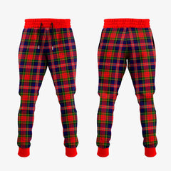 Clan MacPherson Modern Tartan Crest Jogger Sweatpants CY19 Clan MacPherson Tartan Today