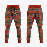 Clan MacPherson Weathered Tartan Crest Jogger Sweatpants QS86 Clan MacPherson Tartan Today