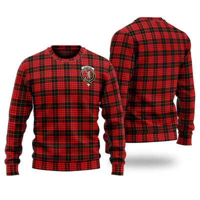 Clan MacQueen Modern Tartan Christmas Ugly Sweater