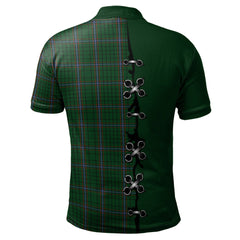 Clan MacRae Tartan Polo Shirt - Lion Rampant And Celtic Thistle Style KJ10 MacRae Tartan Tartan Polo