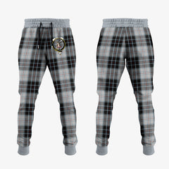Clan MacRae Dress Tartan Crest Jogger Sweatpants GO46 Clan MacRae Tartan Today
