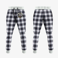 Clan MacRae Dress Modern Tartan Crest Jogger Sweatpants LG83 Clan MacRae Tartan Today