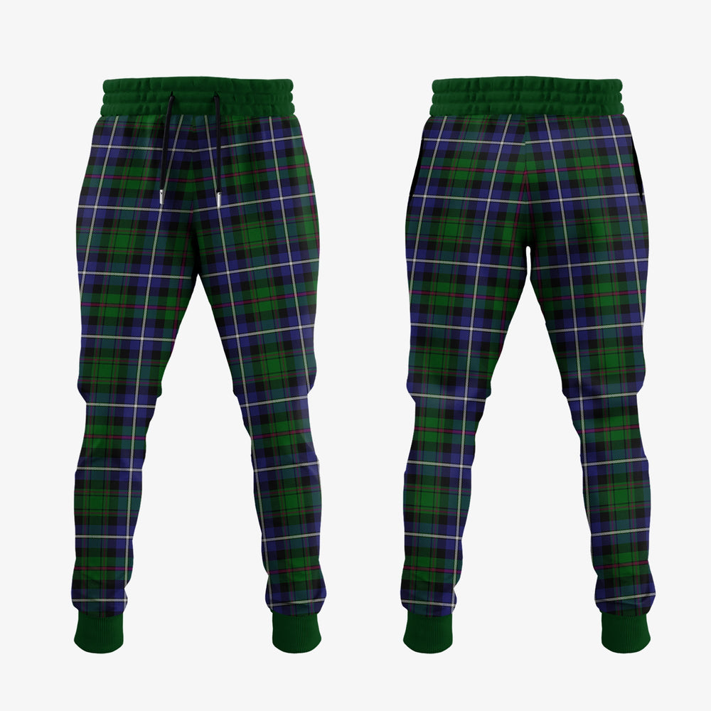 Clan MacRow Hunting Tartan Crest Jogger Sweatpants HI21 Clan MacRow Tartan Today