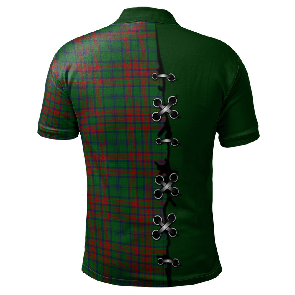 Clan Matheson Hunting Highland Tartan Polo Shirt - Lion Rampant And Celtic Thistle Style KZ70 Matheson Hunting Highland Tartan Tartan Polo