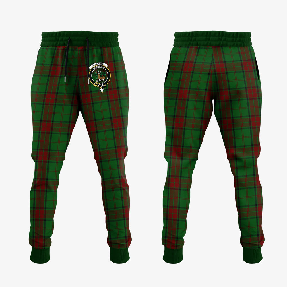 Clan Maxwell Hunting Tartan Crest Jogger Sweatpants ZF75 Clan Maxwell Tartan Today