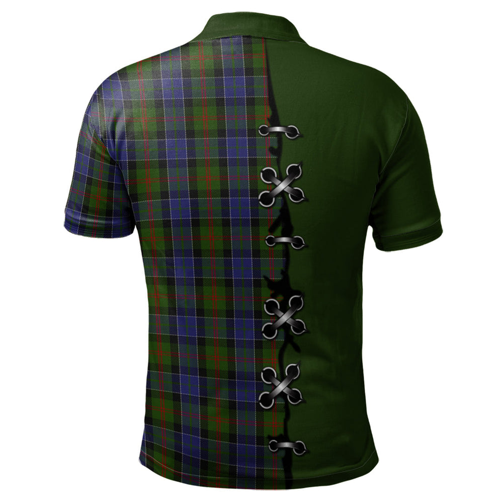 Clan McFadzen 03 Tartan Polo Shirt - Lion Rampant And Celtic Thistle Style AK53 McFadzen 03 Tartan Tartan Polo
