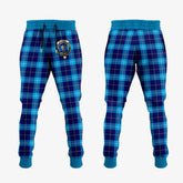 Clan McKerrell Tartan Crest Jogger Sweatpants JU89 Clan Kerr Tartan Today