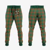 Clan Menzies Green Ancient Tartan Crest Jogger Sweatpants NT75 Clan Menzies Tartan Today