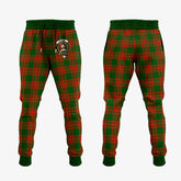 Clan Menzies Green Modern Tartan Crest Jogger Sweatpants DV58 Clan Menzies Tartan Today
