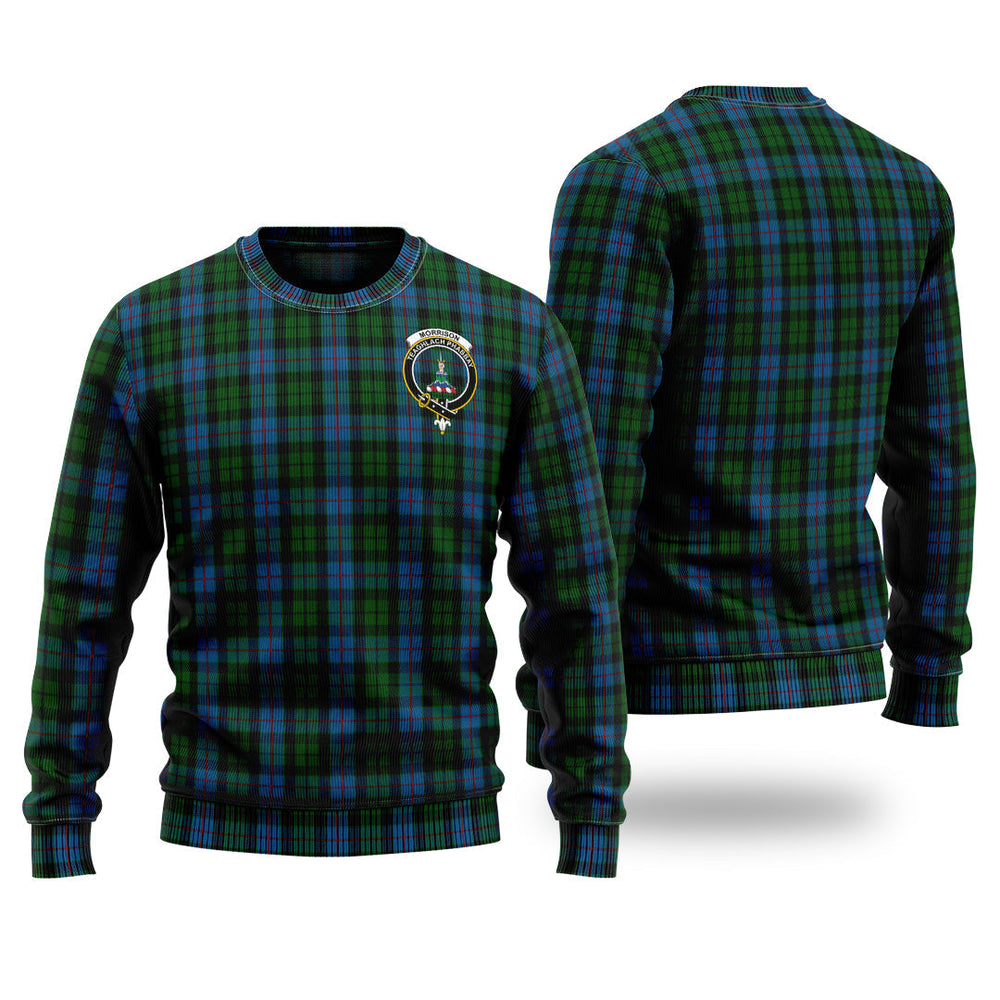 Clan Morrison Society Tartan Christmas Ugly Sweater TD22 Morrison Society Tartan Tartan Sweater