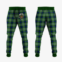 Clan Mow Tartan Crest Jogger Sweatpants NX45 Clan Mow Tartan Today