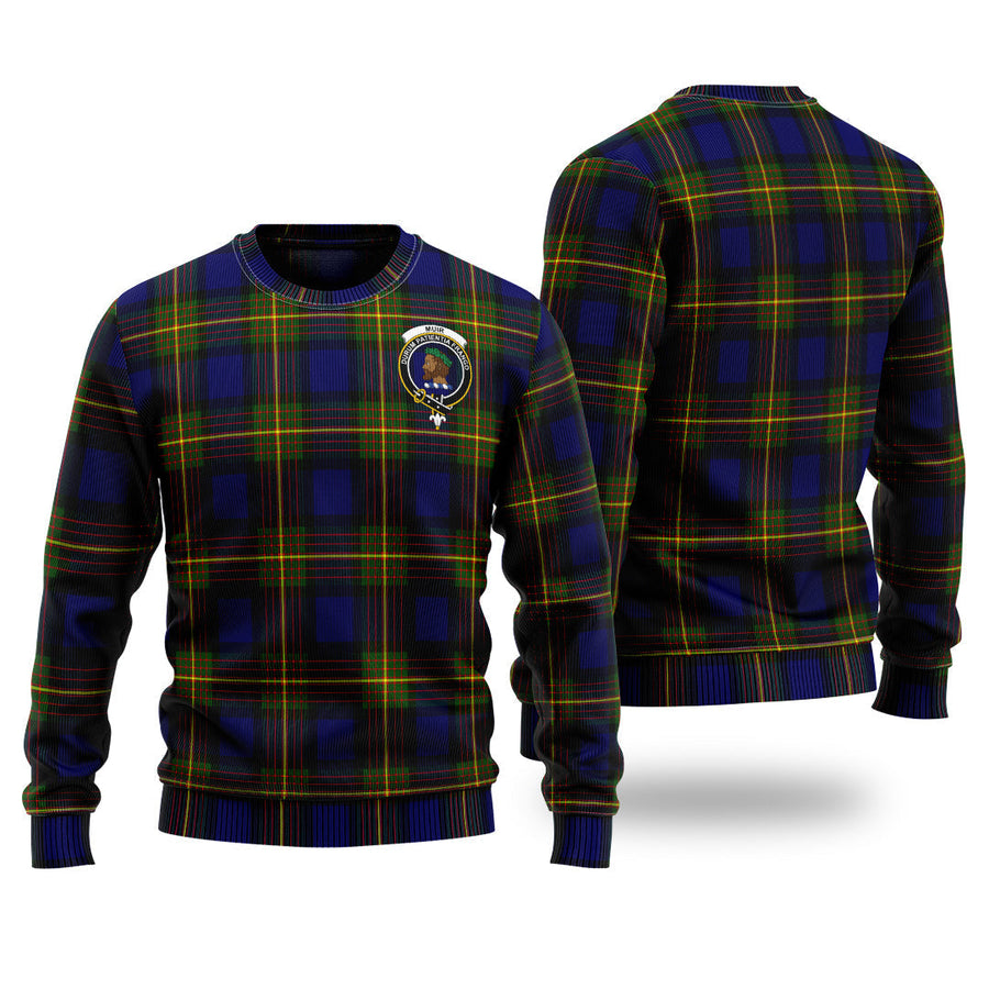 Clan Muir Tartan Christmas Ugly Sweater OR24 Muir Tartan Tartan Sweater