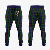 Clan Murray Of Atholl Tartan Crest Jogger Sweatpants WD29 Clan Murray Tartan Today