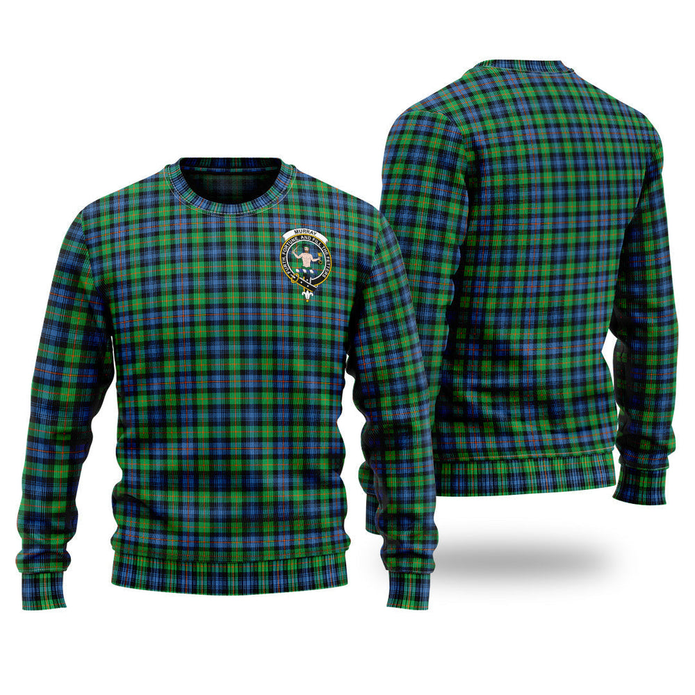 Clan Murray Of Atholl Ancient Tartan Christmas Ugly Sweater KG36 Murray Of Atholl Ancient Tartan Tartan Sweater