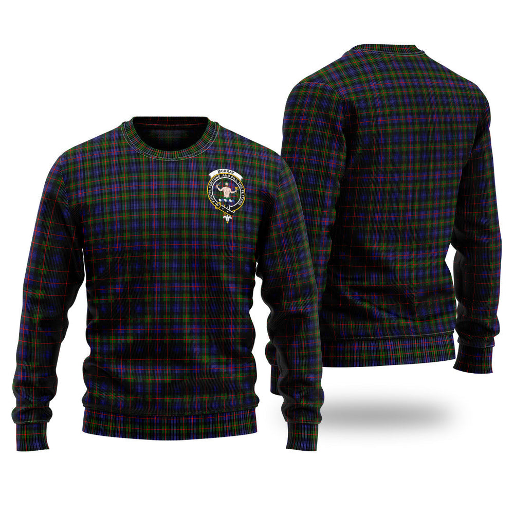 Clan Murray Of Atholl Modern Tartan Christmas Ugly Sweater UH34 Murray Of Atholl Modern Tartan Tartan Sweater