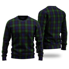 Clan Nicolson Green Hunting Tartan Christmas Ugly Sweater CQ67 Nicolson Green Hunting Tartan Tartan Sweater