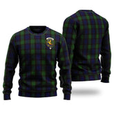 Clan Nicolson Green Hunting Tartan Christmas Ugly Sweater CQ67 Nicolson Green Hunting Tartan Tartan Sweater