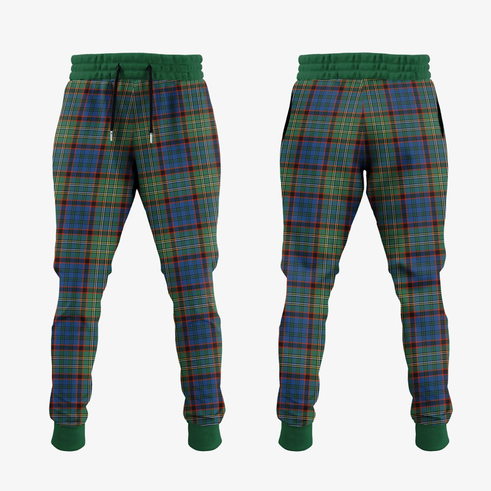 Clan Nicolson Hunting Ancient Tartan Crest Jogger Sweatpants IS34 Clan Nicolson Tartan Today