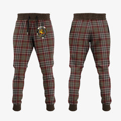 Clan Nicolson Hunting Weathered Tartan Crest Jogger Sweatpants ZY80 Clan Nicolson Tartan Today