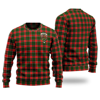 Clan Pollock Modern Tartan Christmas Ugly Sweater OI54