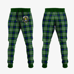 Clan Purves Tartan Crest Jogger Sweatpants SZ48 Clan Purves Tartan Today