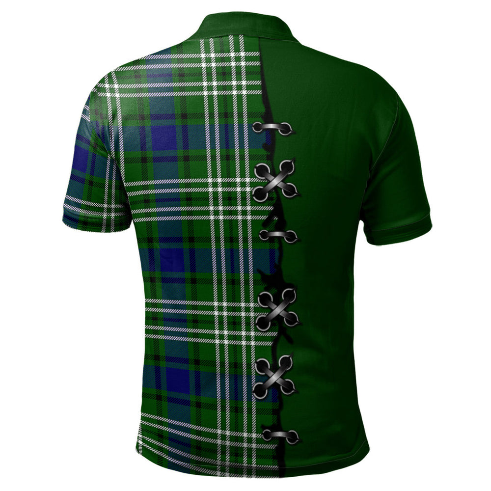 Clan Purves Tartan Polo Shirt - Lion Rampant And Celtic Thistle Style CE31 Purves Tartan Tartan Polo