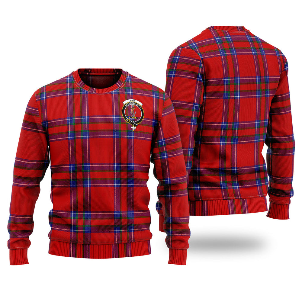 Clan Rait Tartan Christmas Ugly Sweater CH22 Clan Rait (Rait Tartan) Tartan Sweater