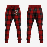 Clan Ramsay Red Tartan Crest Jogger Sweatpants ND69 Clan Ramsay Tartan Today