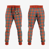 Clan Robertson Ancient Tartan Crest Jogger Sweatpants RZ18 Clan Robertson Tartan Today