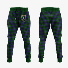 Clan Robertson Hunting Tartan Crest Jogger Sweatpants ZB52 Clan Robertson Tartan Today