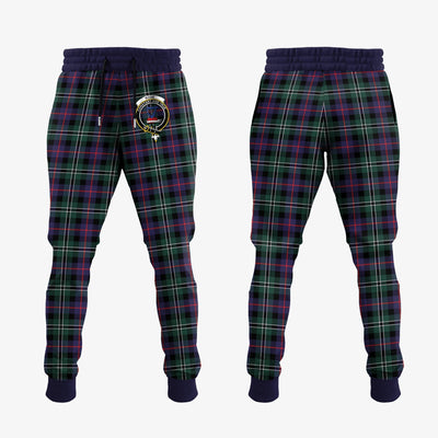 Clan Rose Hunting Modern Tartan Crest Jogger Sweatpants