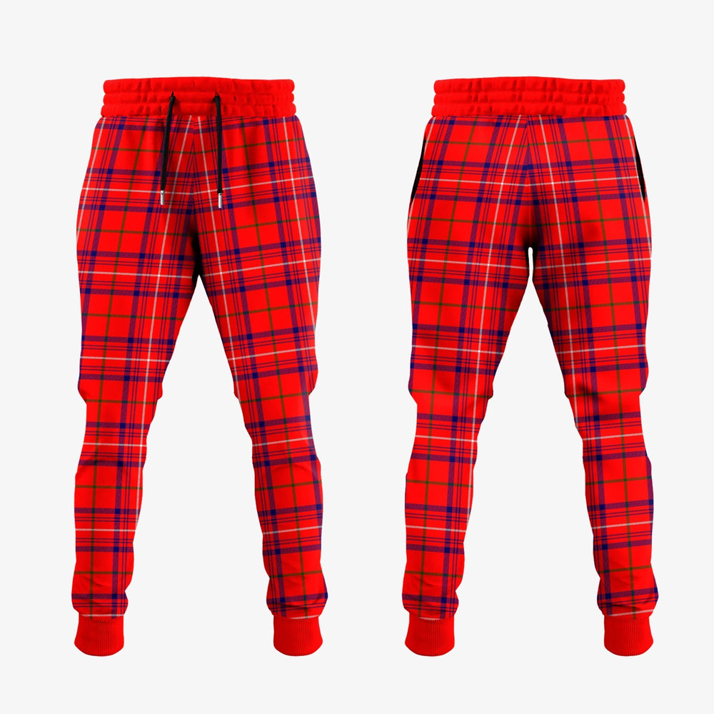 Clan Rose Modern Tartan Crest Jogger Sweatpants ZR32 Clan Rose Tartan Today
