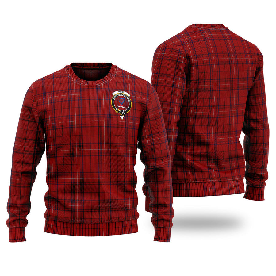 Clan Rose Of Kilravock Tartan Christmas Ugly Sweater KS91 Rose Of Kilravock Tartan Tartan Sweater