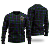 Clan Russell Modern Tartan Christmas Ugly Sweater RK41 Russell Modern Tartan Tartan Sweater