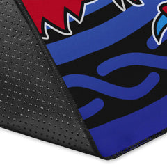 Scotland Area Rug Scotland Symbol With Celtic Patterns