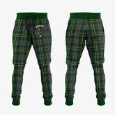 Clan Scott Green Tartan Crest Jogger Sweatpants SA30 Clan Scott (Scott Tartan) Tartan Today