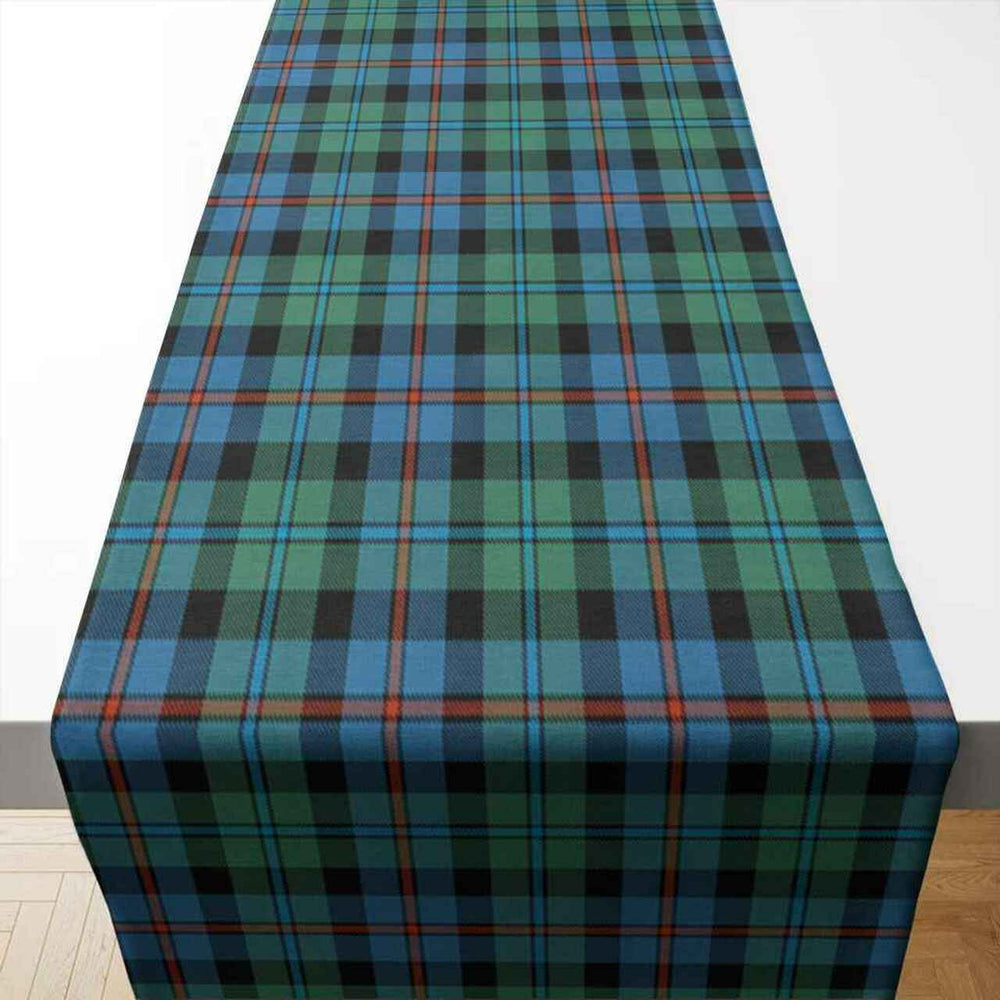 Clan Campbell of Cawdor Ancient Tartan Table Runner Cotton RB69 Campbell of Cawdor Ancient Tartan Tartan Table Runner