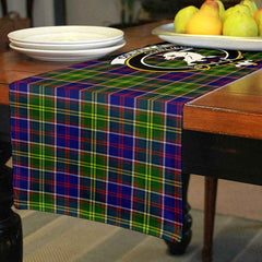 Clan Colville Tartan Crest Table Runner Cotton TG44 Colville Tartan Tartan Table Runner