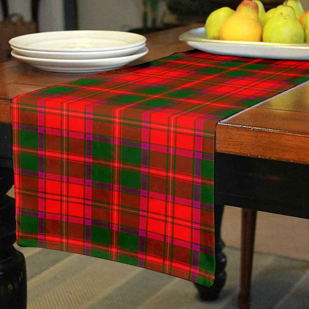 Clan Crief District Tartan Table Runner Cotton KX12 Crief District Tartan Tartan Table Runner