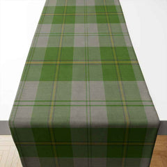 Clan Cunningham Dress Green Dancers Tartan Table Runner Cotton CE98 Cunningham Dress Green Dancers Tartan Tartan Table Runner